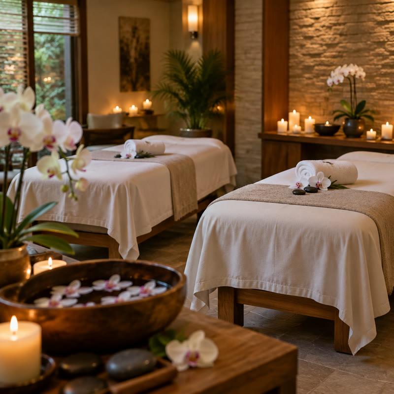 Masaje o spa para dos
